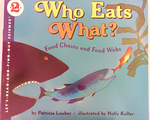 Let‘s read and find out science：Who Eats what?   L3.8